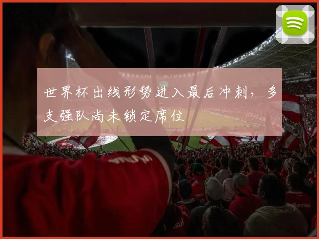世界杯出线形势进入最后冲刺，多支强队尚未锁定席位