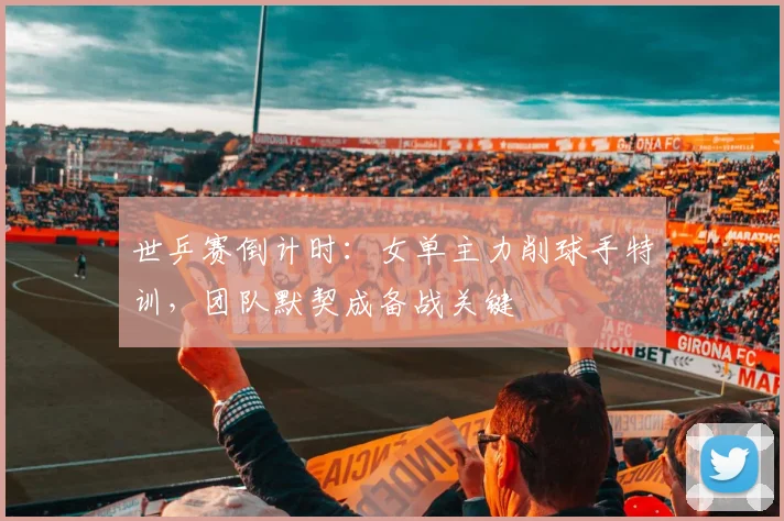 世乒赛倒计时：女单主力削球手特训，团队默契成备战关键